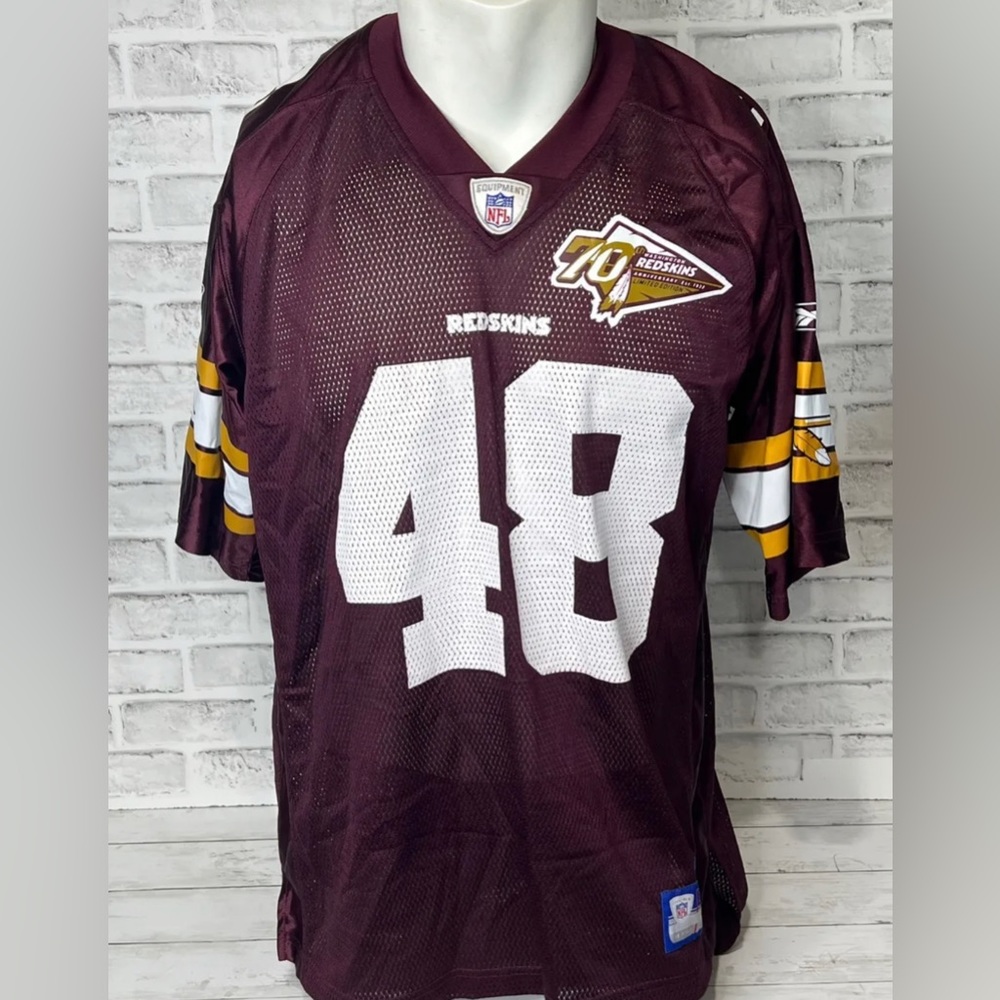 Reebok Washington Redskins 70th Anniversary Stephen Davis Jersey, Adult Large